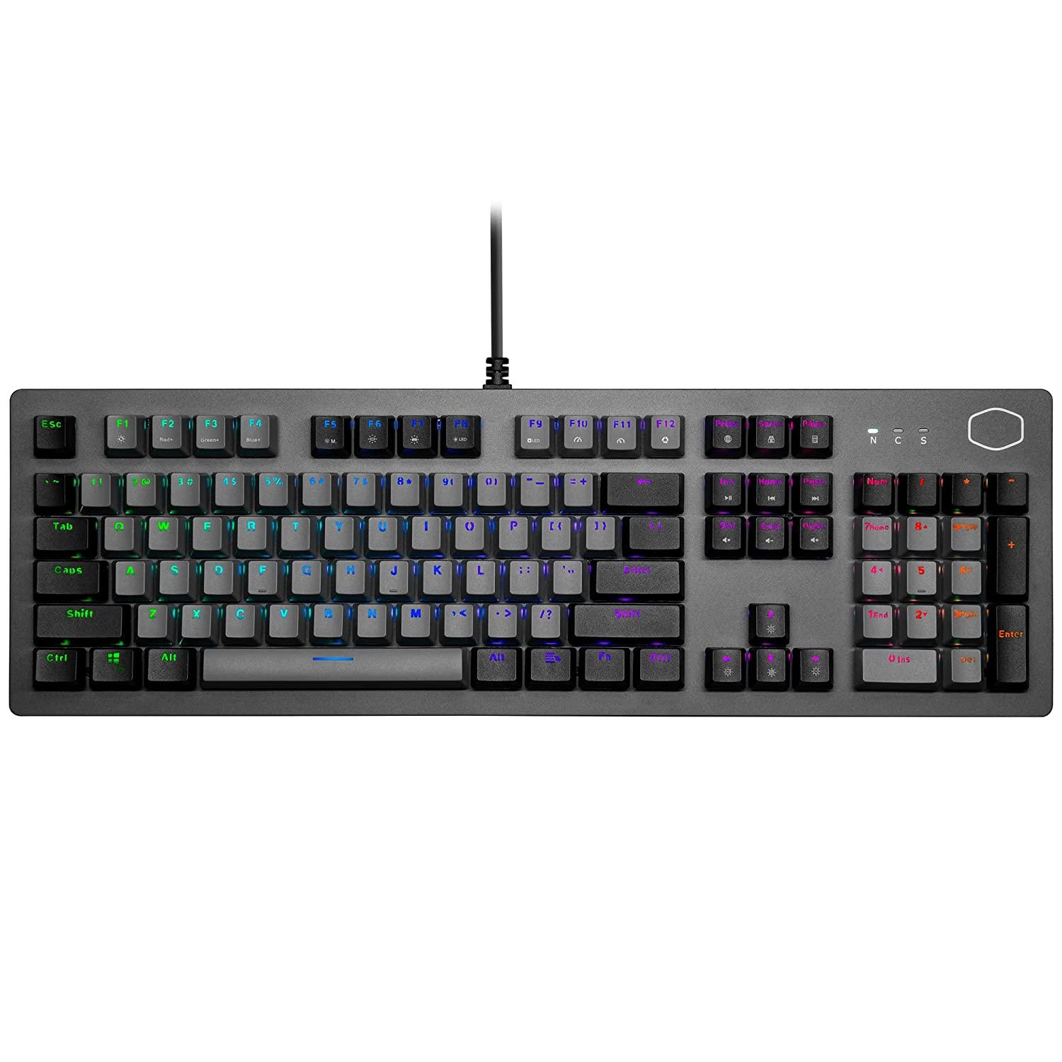 Cooler Master CK352 Gaming Mechanical Keyboard Blue Switch with RGB Backlighting