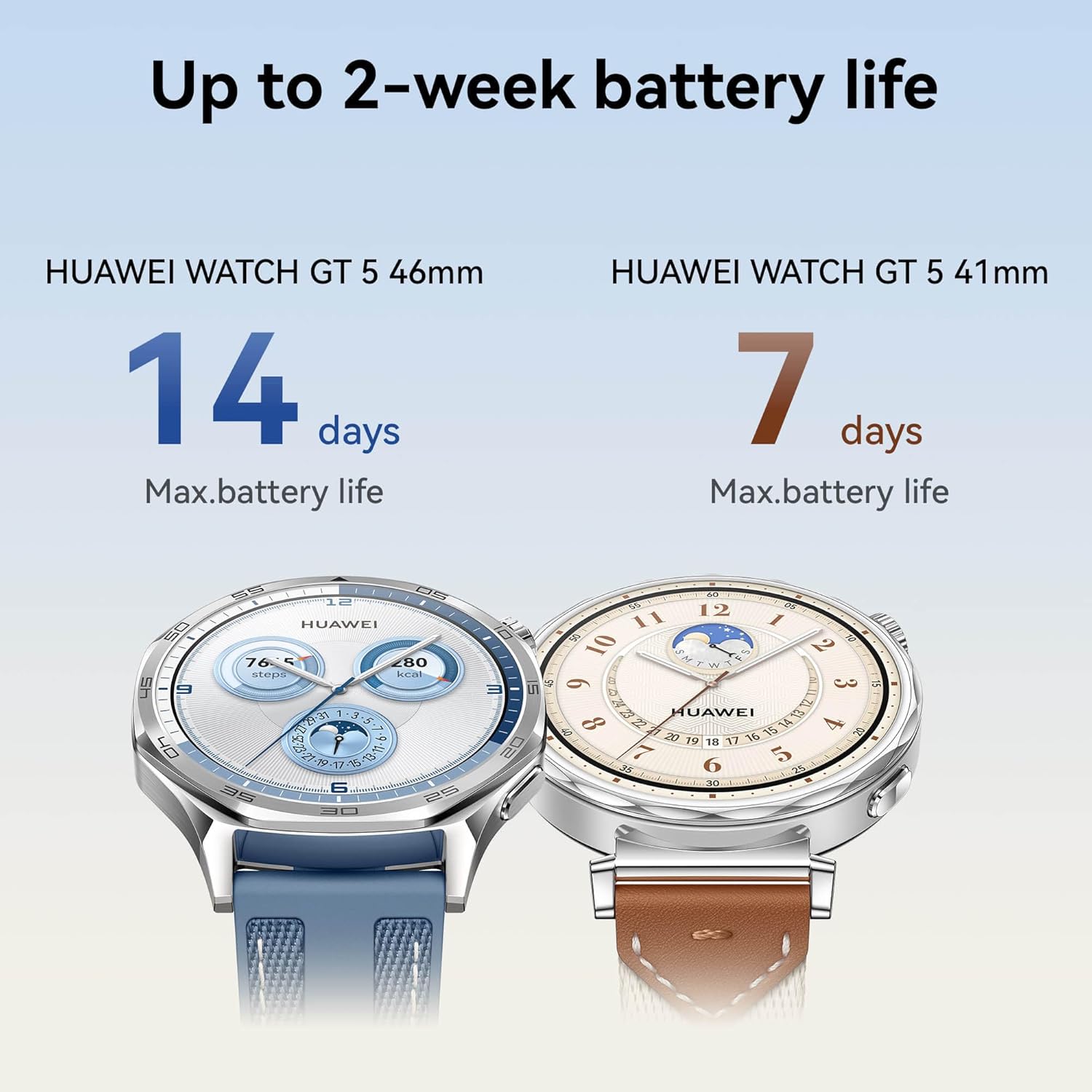 Huawei Watch GT 5 41mm - Slim Design Advanced Health Tracking