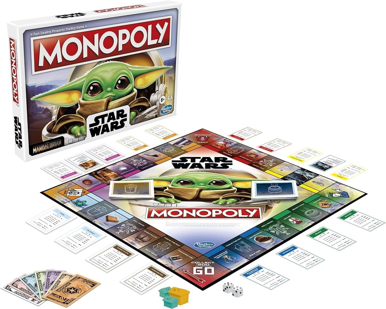 Hasbro Monopoly Star Wars The Child Edition Board Game