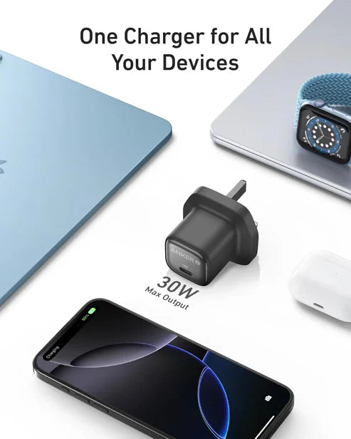 Anker Zolo Wall Charger 30W - White