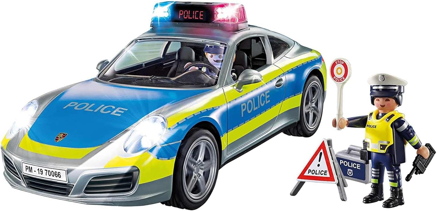 Playmobil Porsche 911 Carrera 4S Police - Speed & Style