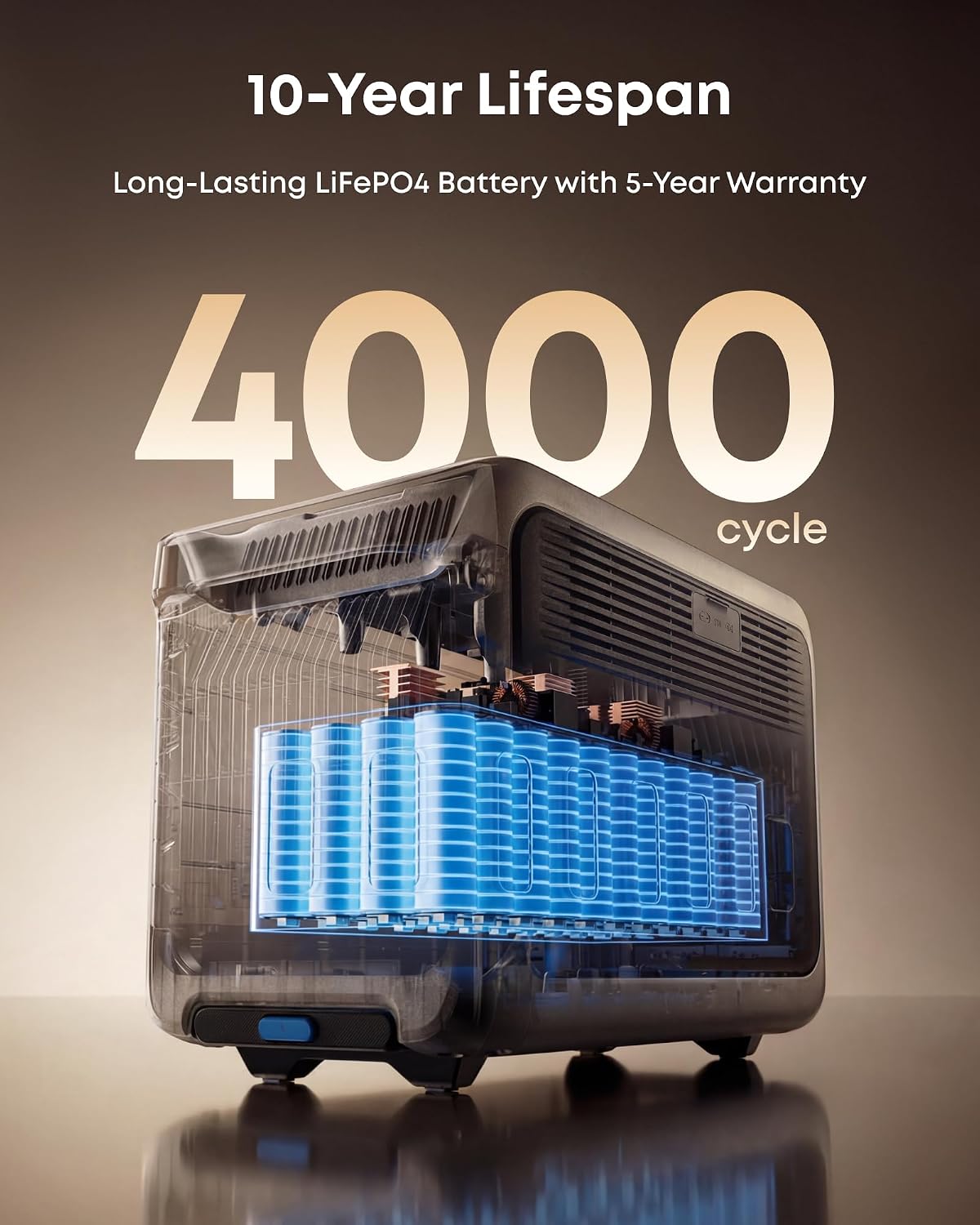 Anker SOLIX F3000 Portable Power Station 3072Wh – Home & RV Backup