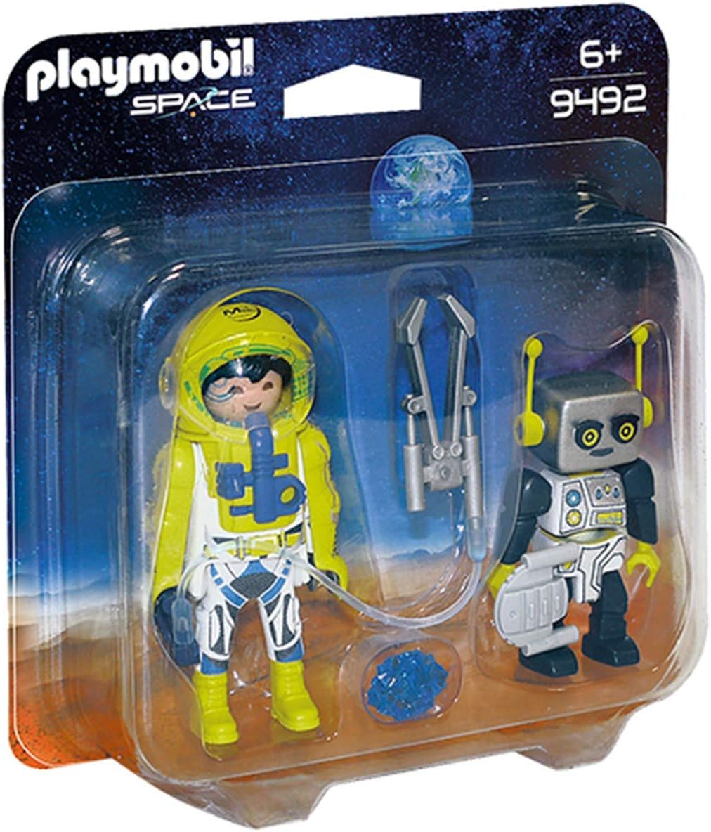 Playmobil Astronaut & Robot - Fun Space Playset for Kids