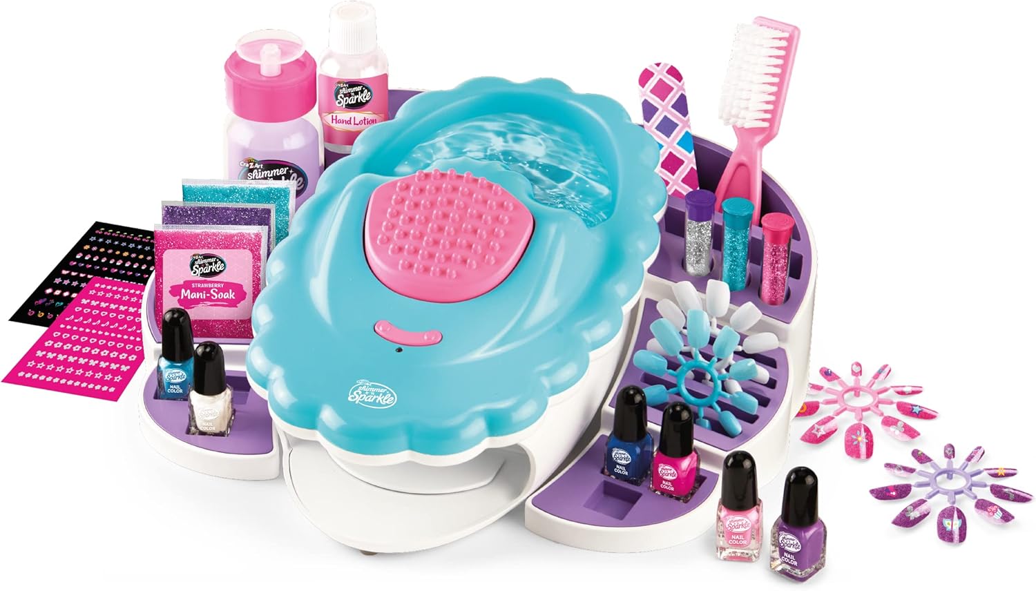 Shimmer 'N Sparkle Hand & Nail Spa | Kids' Nail Care Set