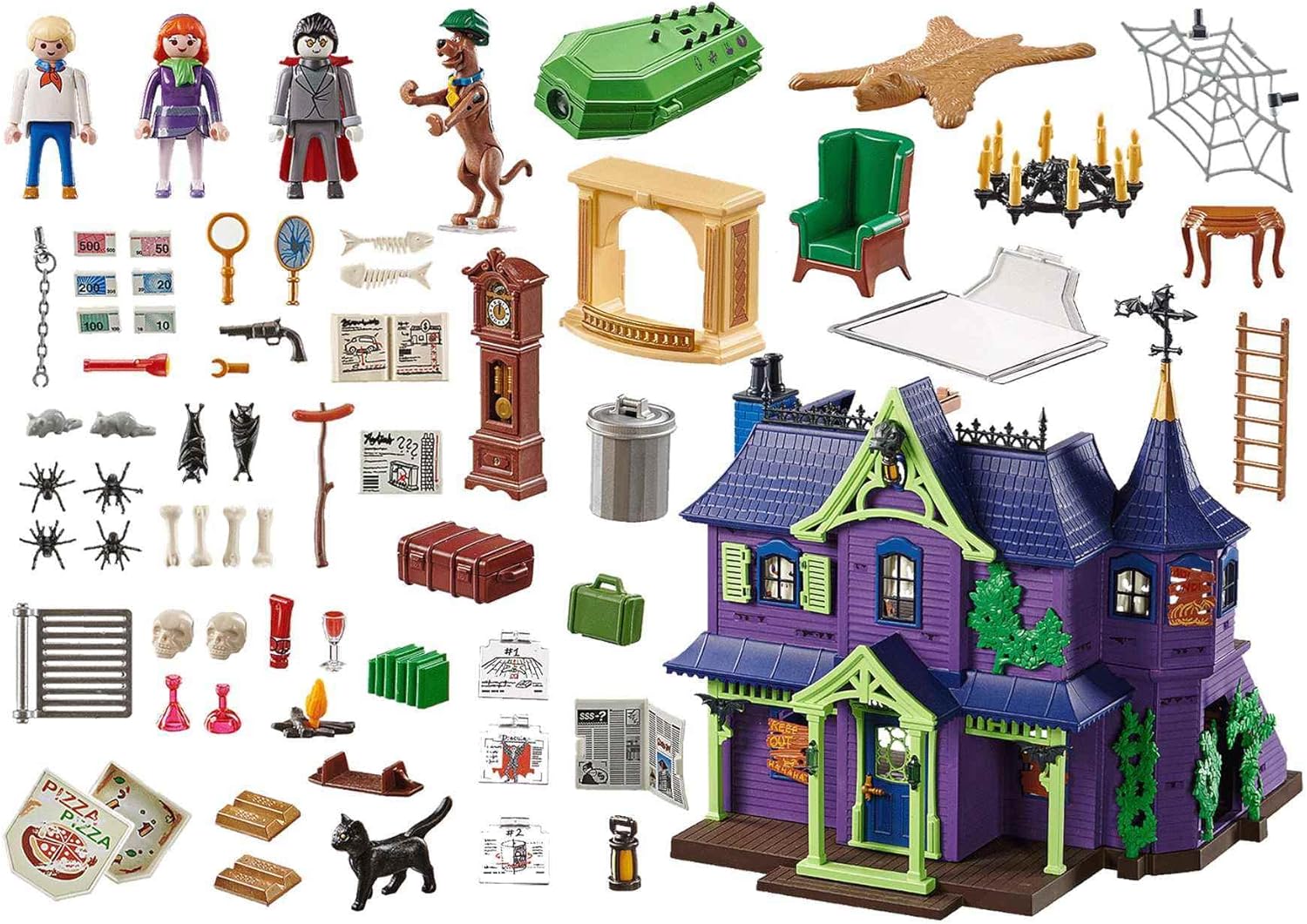 Playmobil Scooby-DOO! Mystery Mansion Adventure