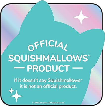 Squishmallow Large Plush 14” HugMees Misty Mouse - Grey