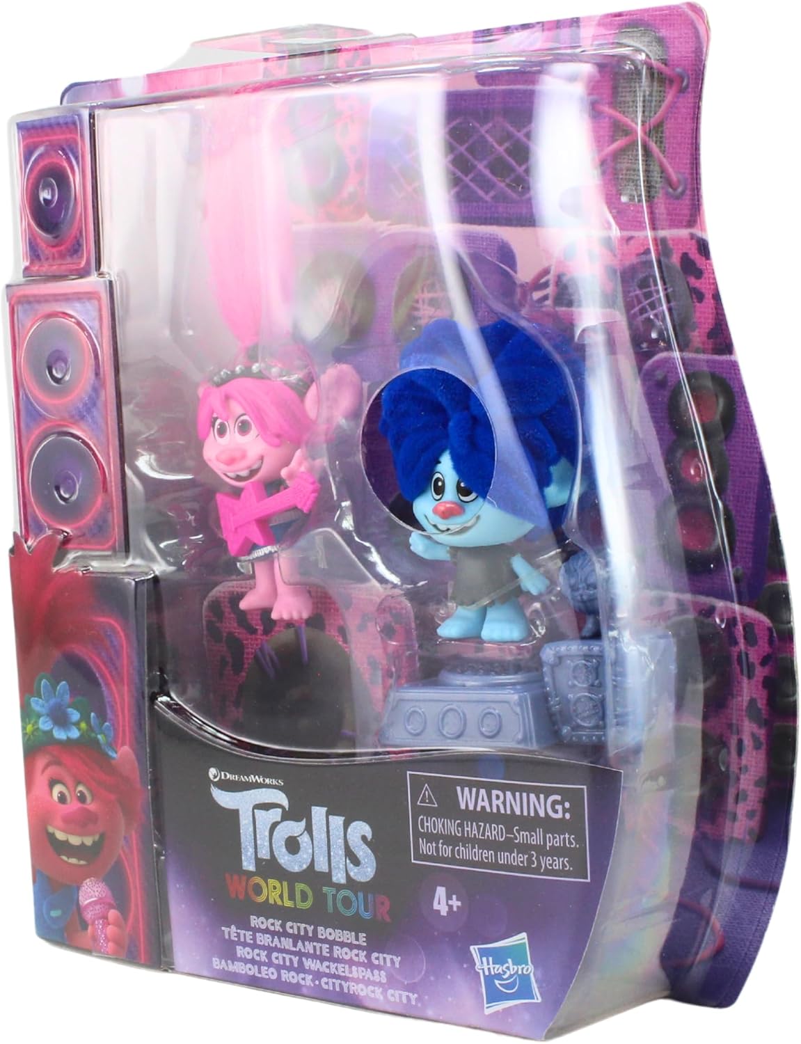 Hasbro Trolls Dreamworks World Tour Vibe City Bobble