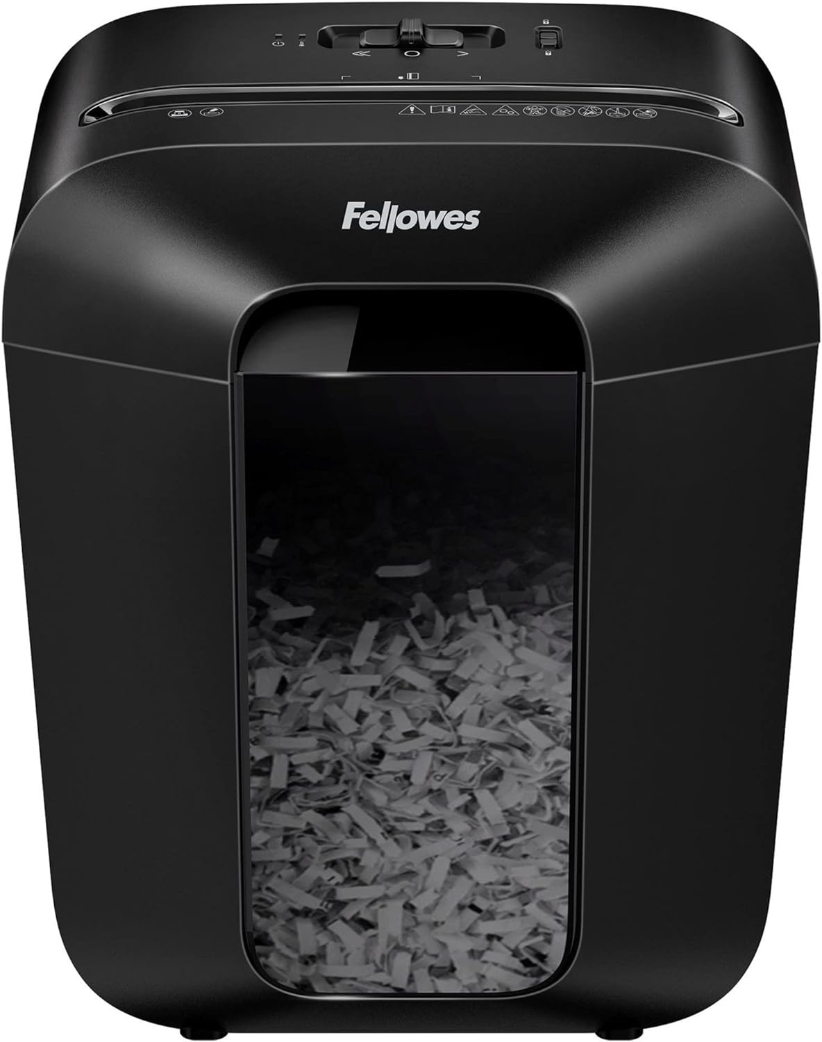 Fellowes Powershred Shredder / Cross Cut / Shreds 8 sheets - Black