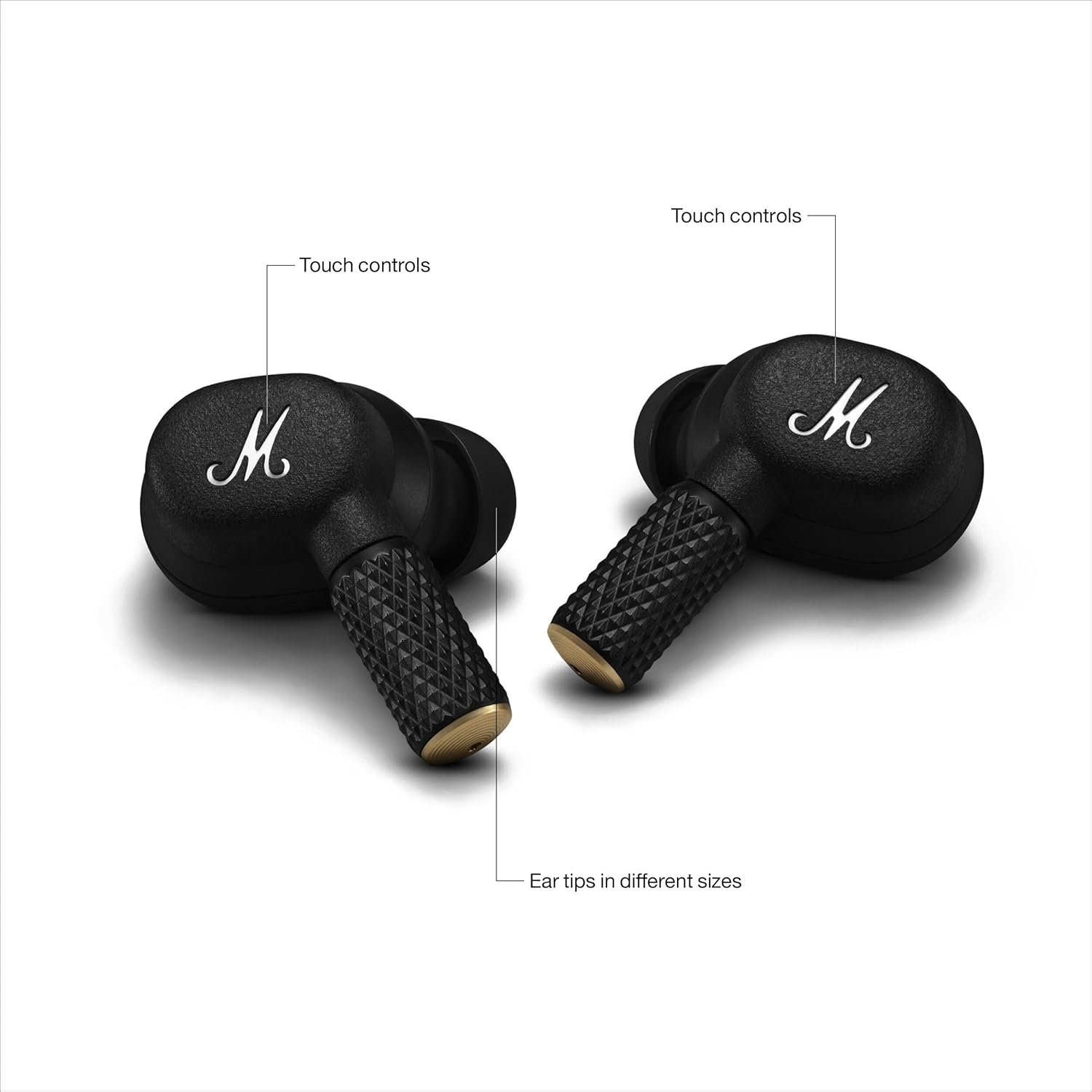Marshall Motif II True Wireless ANC Earbuds – Black