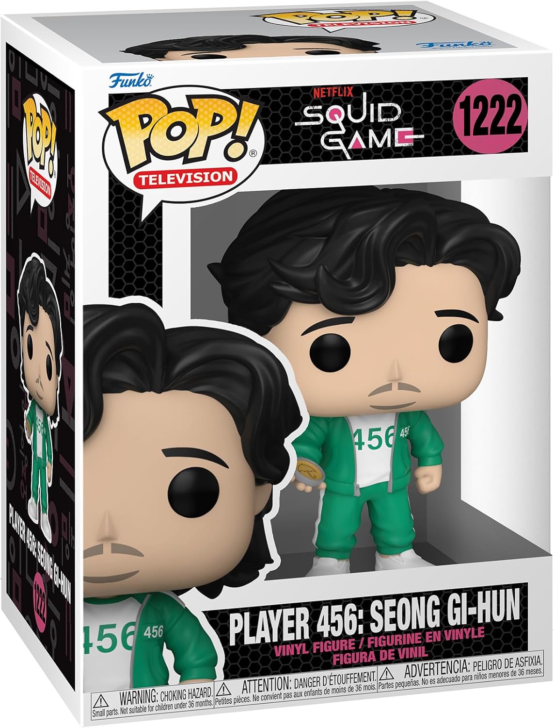 Funko Pop! Squid Game - Player 456 Seong Gi-hun Figure