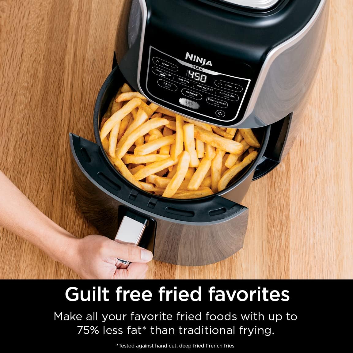 Ninja Max XL Air Fryer 5.5L Cook / roast & bake - Gray