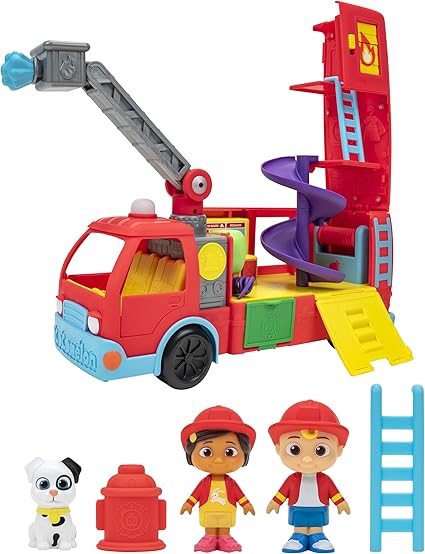 CoComelon Transforming Fire Truck Lights Sounds & Fun