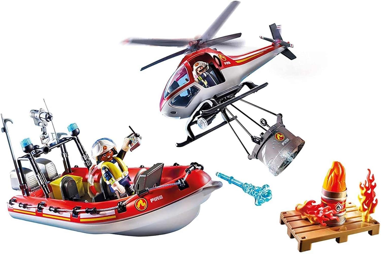 Playmobil Fire Rescue Mission for Kids