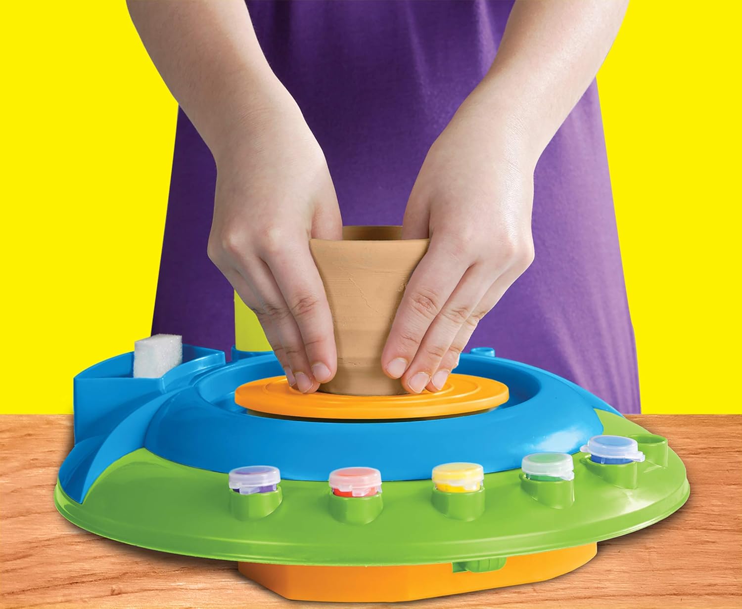 Cra-Z-Art Children’s Motorized Pottery Wheel Activity Set