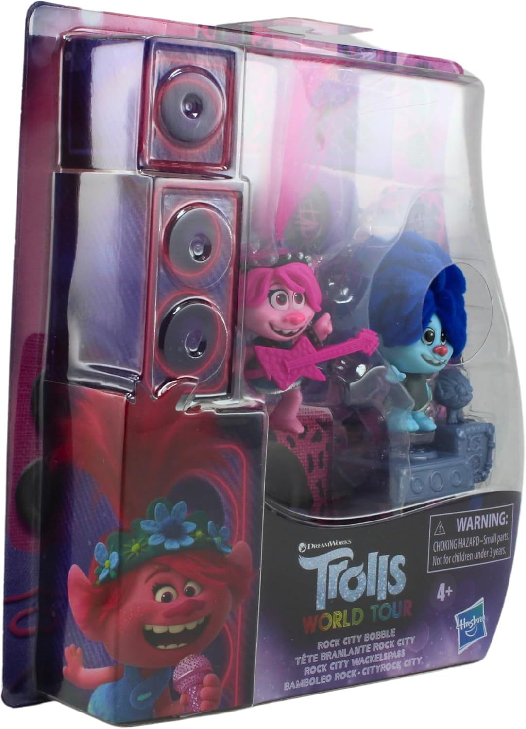 Hasbro Trolls Dreamworks World Tour Vibe City Bobble