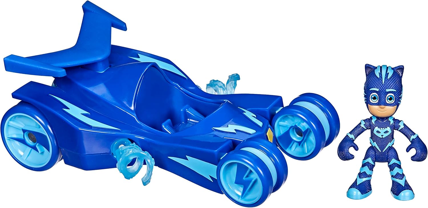 Hasbro PJ Masks Catboy Deluxe Vehicle Cat-Car with Figure