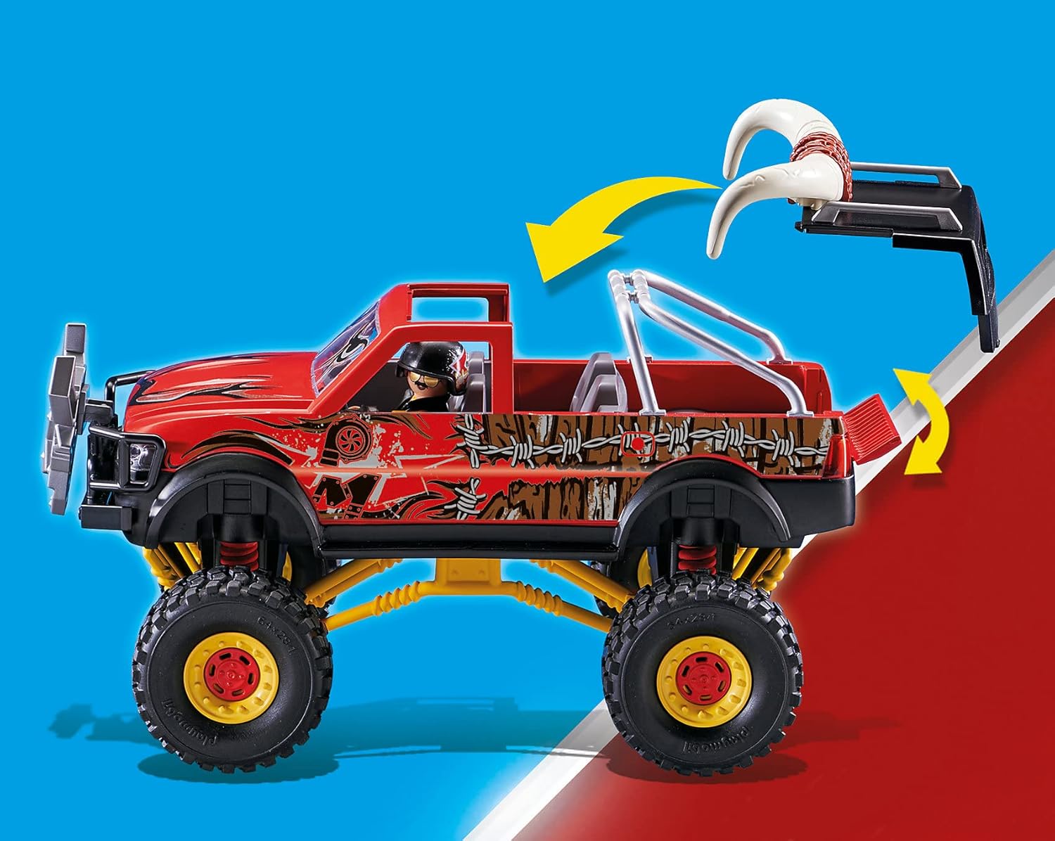 Playmobil Stunt Show Bull Monster Truck - Action-Packed Fun