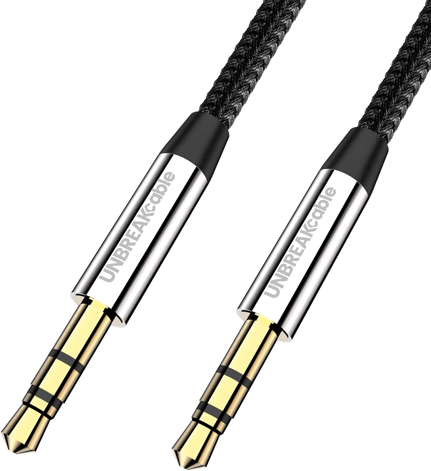 Anker 3.5mm Male to Male Audio Cable 4ft Black Offline Packaging V2 without hook