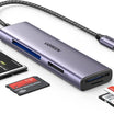 UGREEN 4-in-1 USB-C Card Reader – SD/TF/CF/MS, 2TB Support
