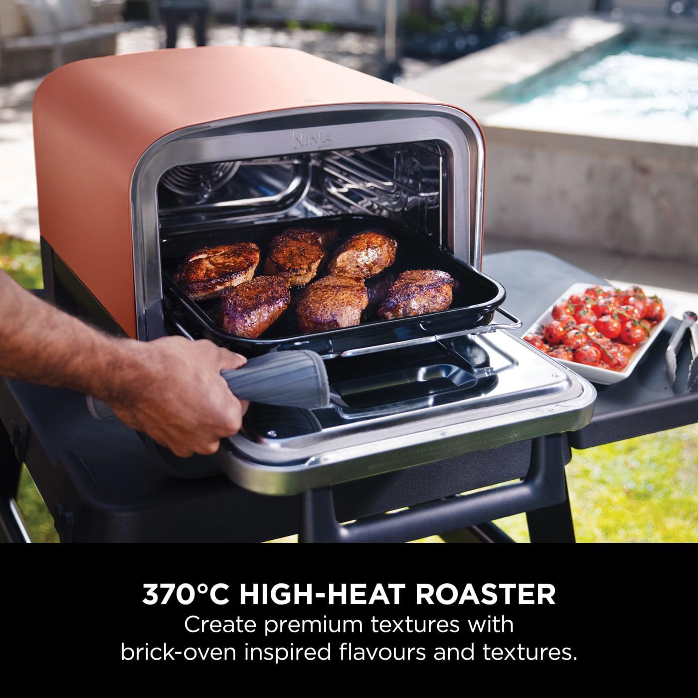 Ninja Woodfire OO101UK Outdoor Pizza Oven & BBQ Smoker