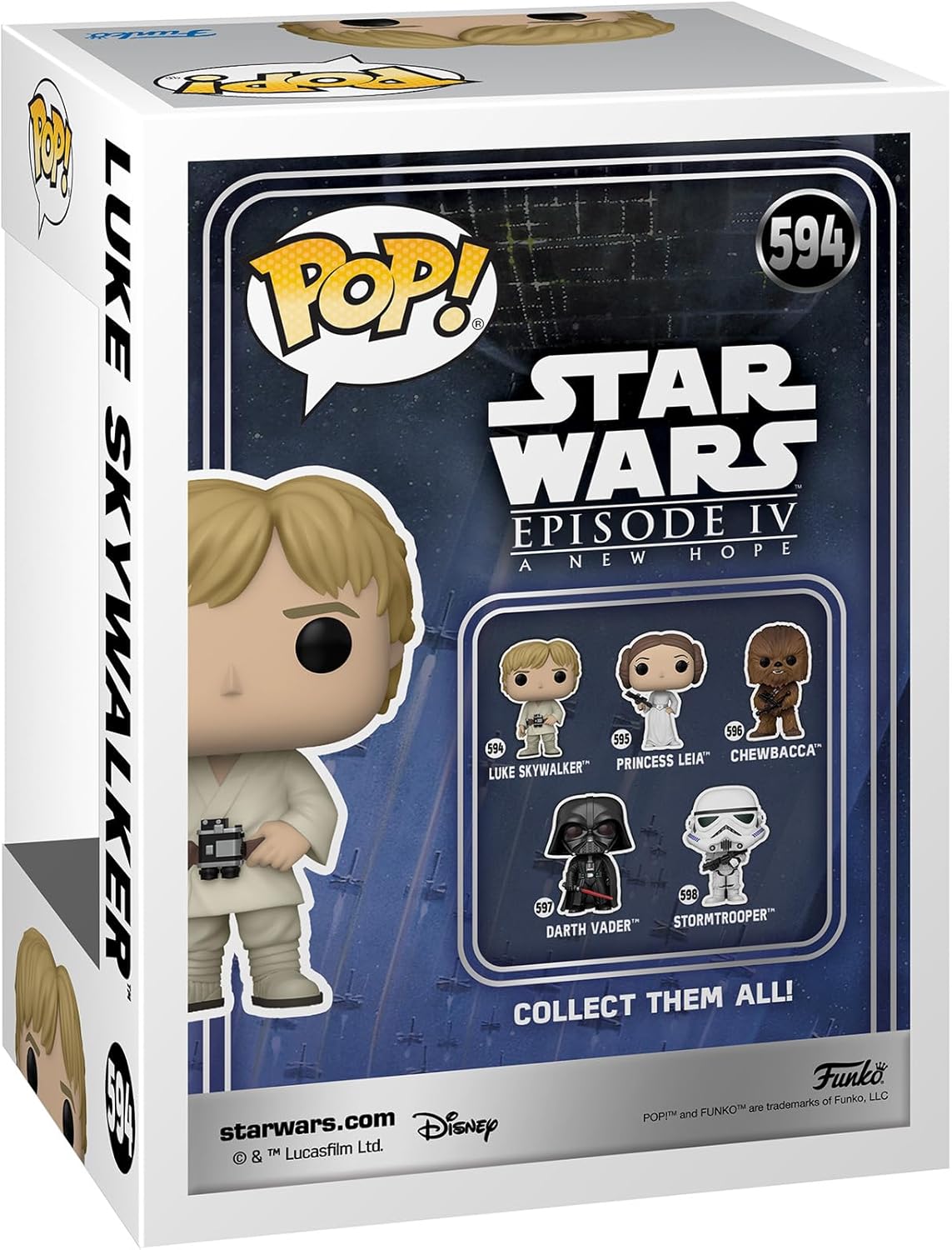 Funko Pop! Luke Skywalker - Star Wars New Classics Edition