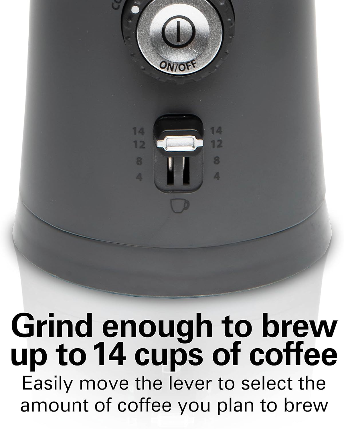 Hamilton Beach Custom Grind Coffee Grinder / Stainless Steel Blades - Black