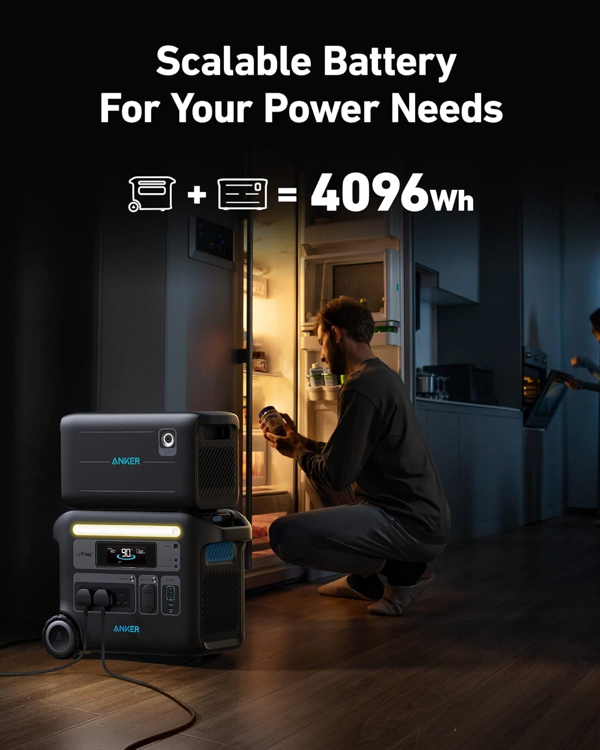 Anker SOLIX F2000 PowerHouse 767 2400W Portable Power Station - Black