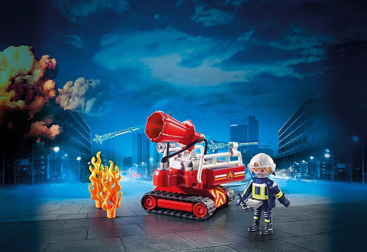 Playmobil Fire Water Cannon - Multicolor