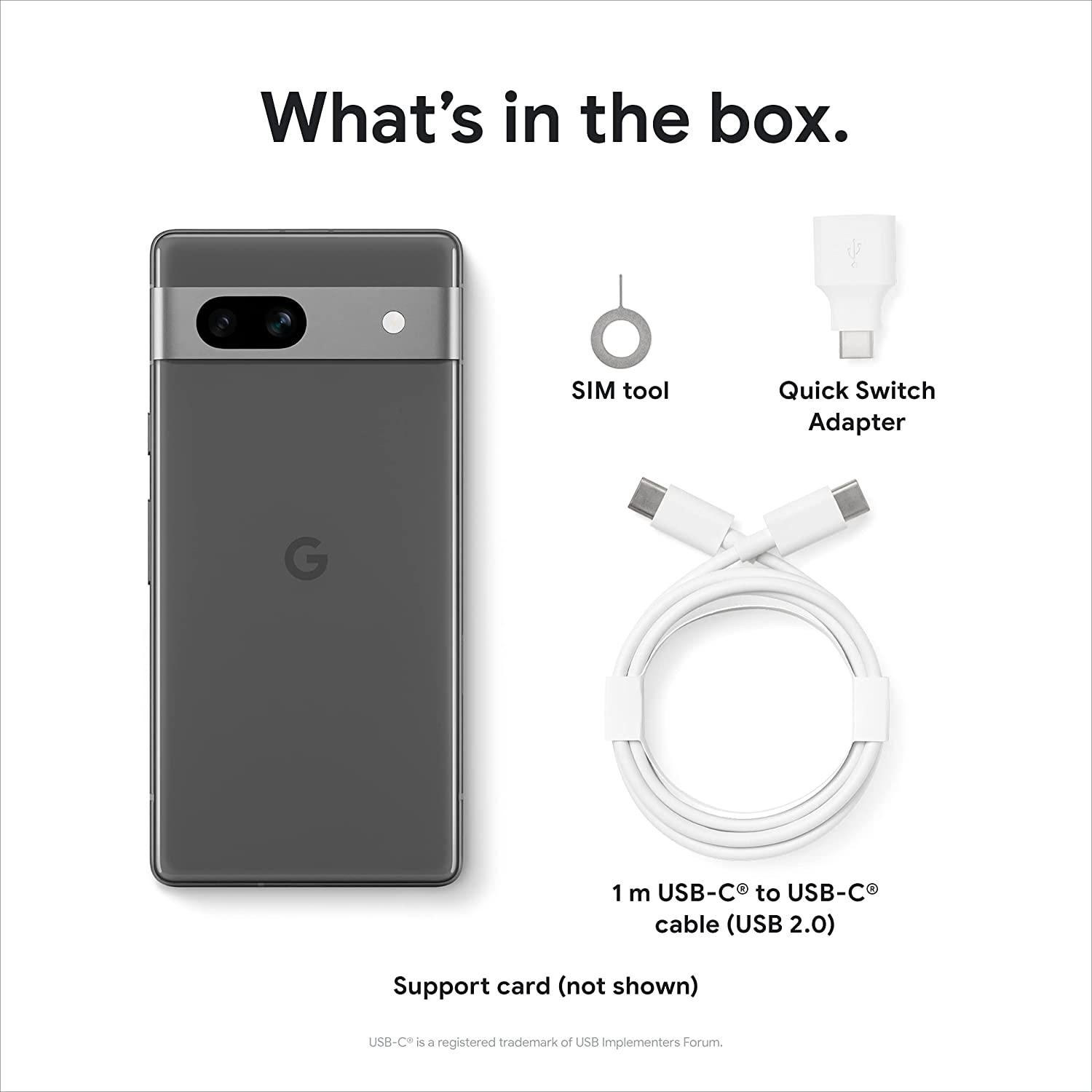 Google Pixel 7a - 128GB / 8GB RAM - 5G - Obsidian