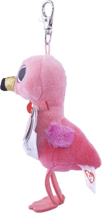 Beanie Boos Gilda - Pink Flamingo Plush Key Clip Toy