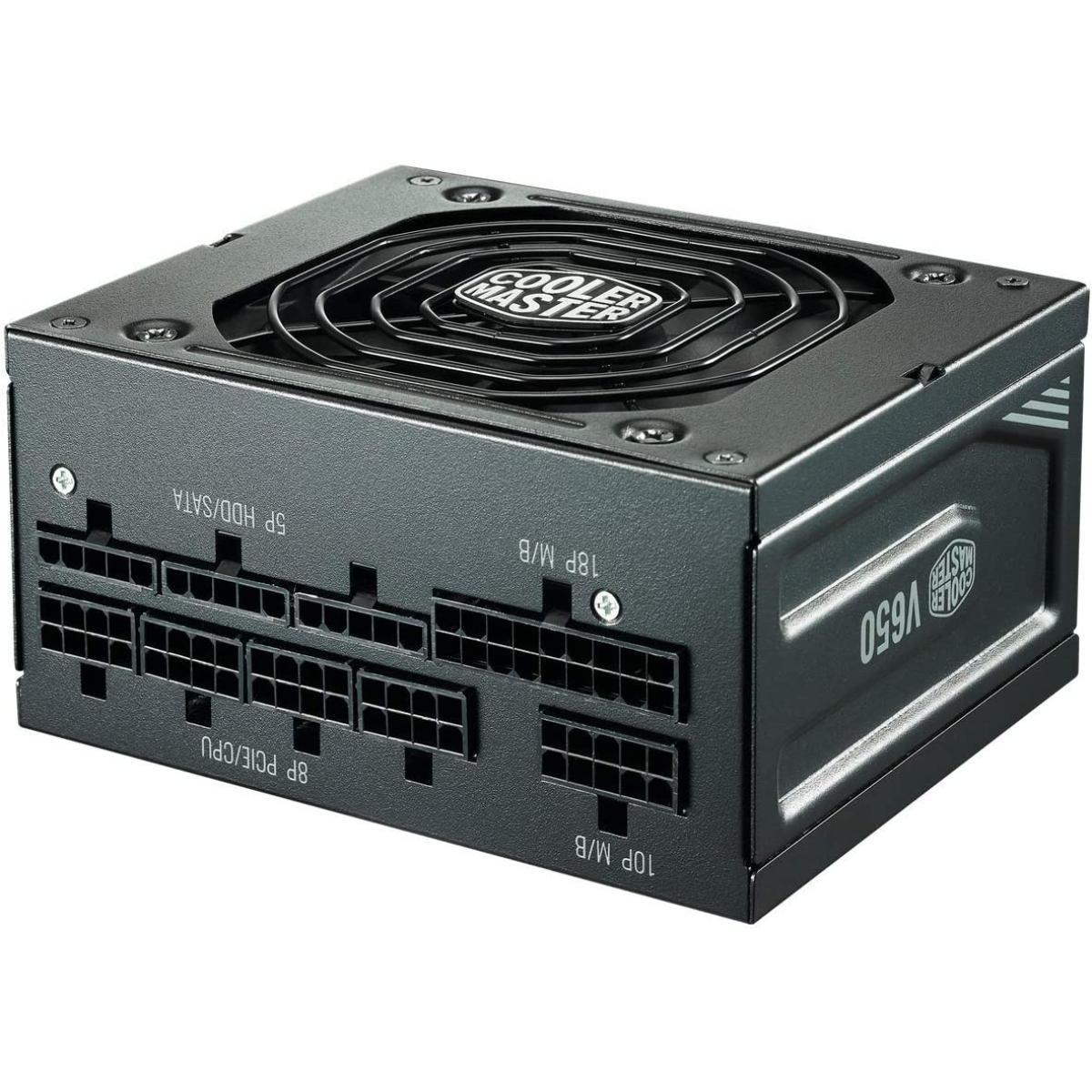 Cooler Master V650 SFX Gold Full Modular Power Supply, 650W, 80+ Gold