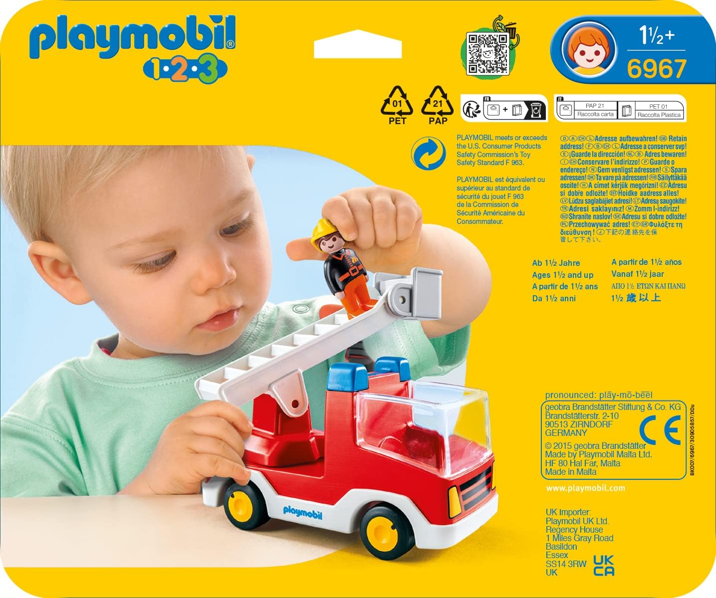 Playmobil Fire Truck Unit - Exciting Adventures for Kids