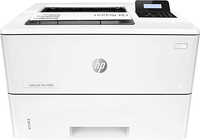 HP LaserJet Pro M501DN Duplex Network Mono Laser Printer - White