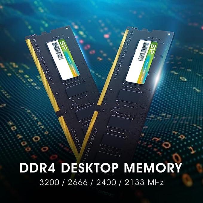 Silicon Power 16GB DDR4 3200MHz RAM for Desktop