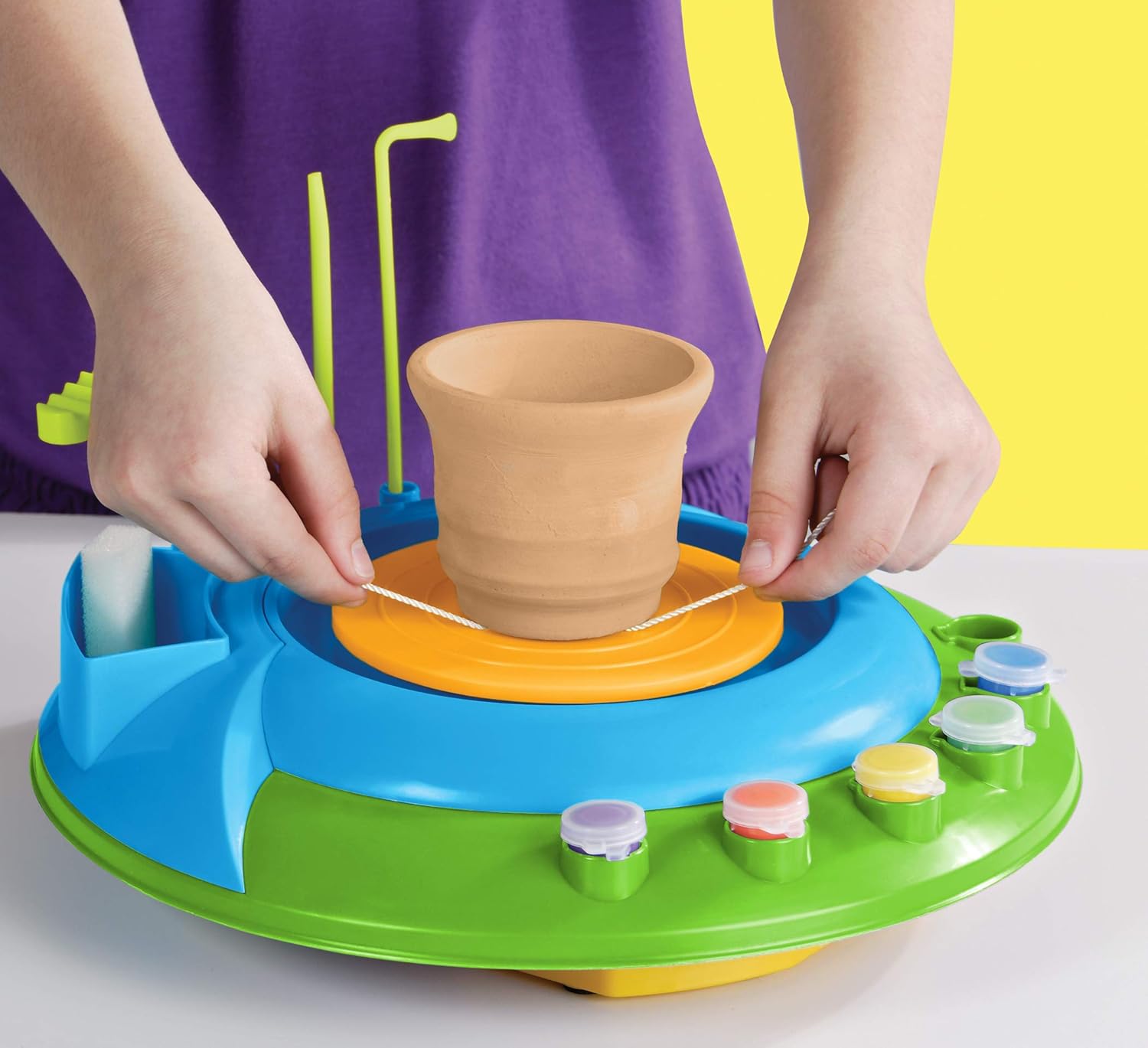 Cra-Z-Art Children’s Motorized Pottery Wheel Activity Set