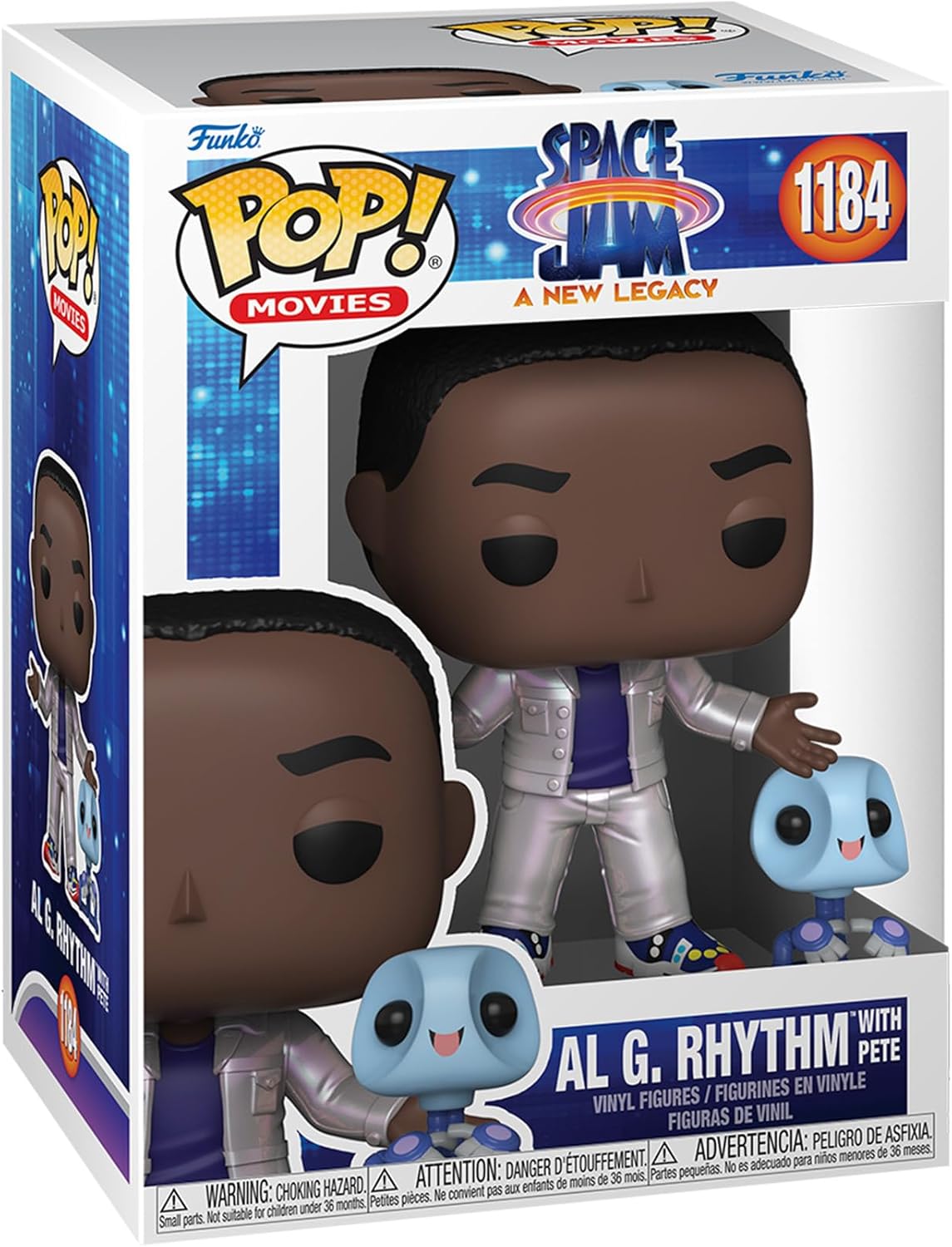 Funko POP Buddy Space Jam 2 - AI G with Pete Figure