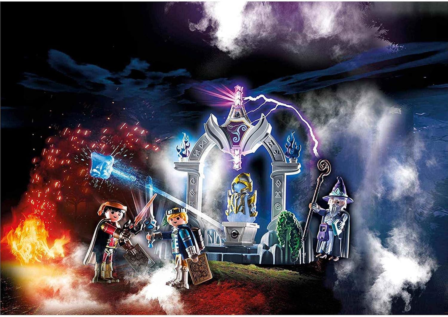 Playmobil Knights Temple of Time with LED Sword - Epic Fun