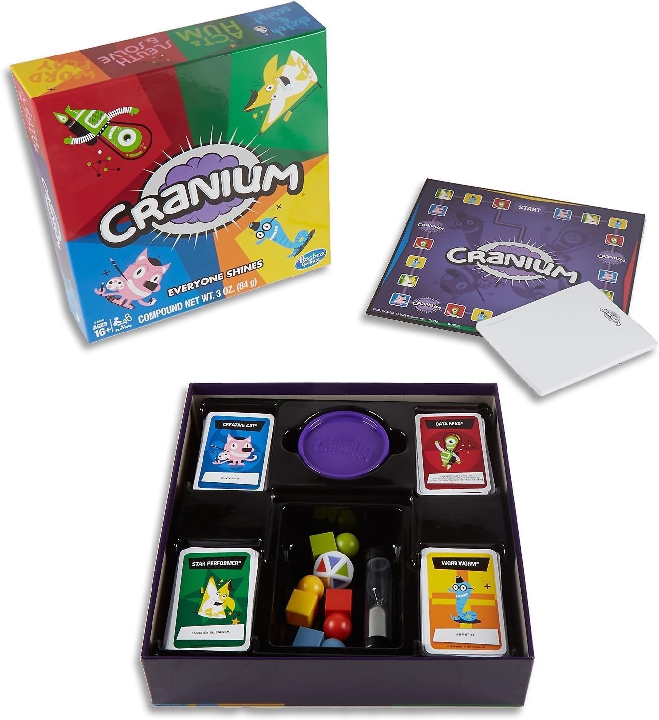 Hasbro Cranium Game – The Ultimate Family Party Game