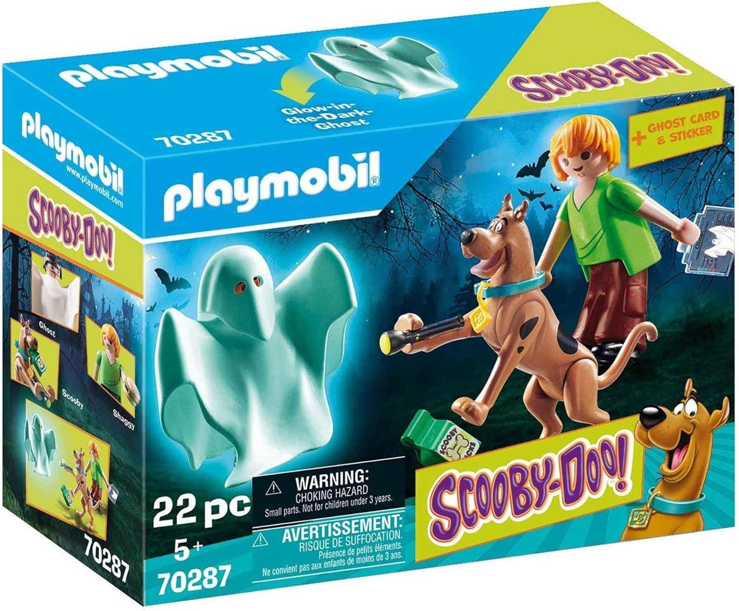 PLAYMOBIL Scooby-DOO Scooby & Shaggy with Ghost