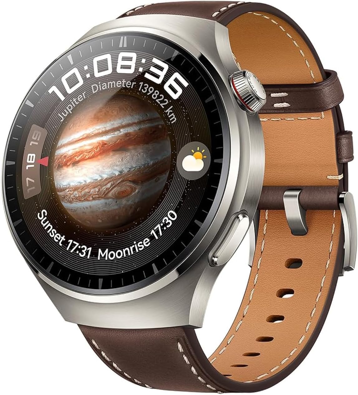 HUAWEI Watch 4 Pro Smartwatch Compatible with Android & iOS - Broun