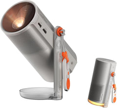 XGIMI MoGo 4 Laser Projector Outdoor Collection – Triple Laser, 1080P, Google TV, 5H Battery + 70" Screen & Carry Case