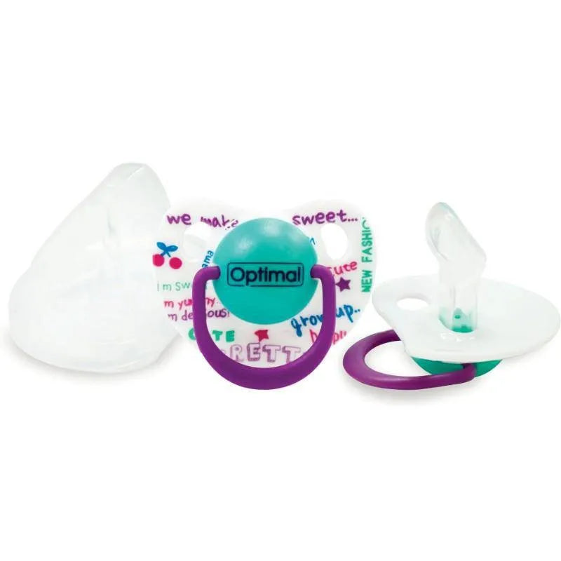 Optimal Orthodontic Silicone Pacifier – 6+ Months