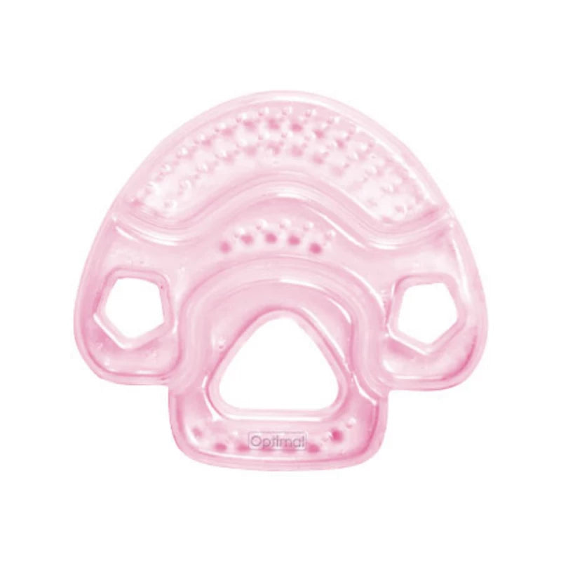 Optimal Mushroom Baby Teether 2-in-1 – Soothes Gums 4M+