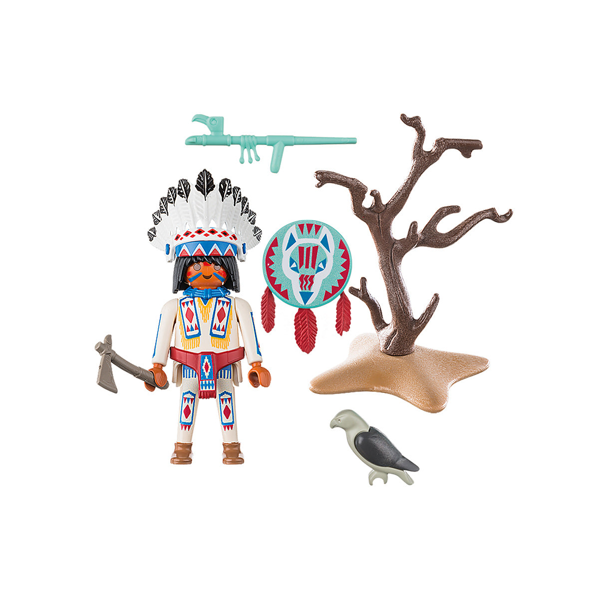 Playmobil Indian Chief - Fun Play for Kids 4+