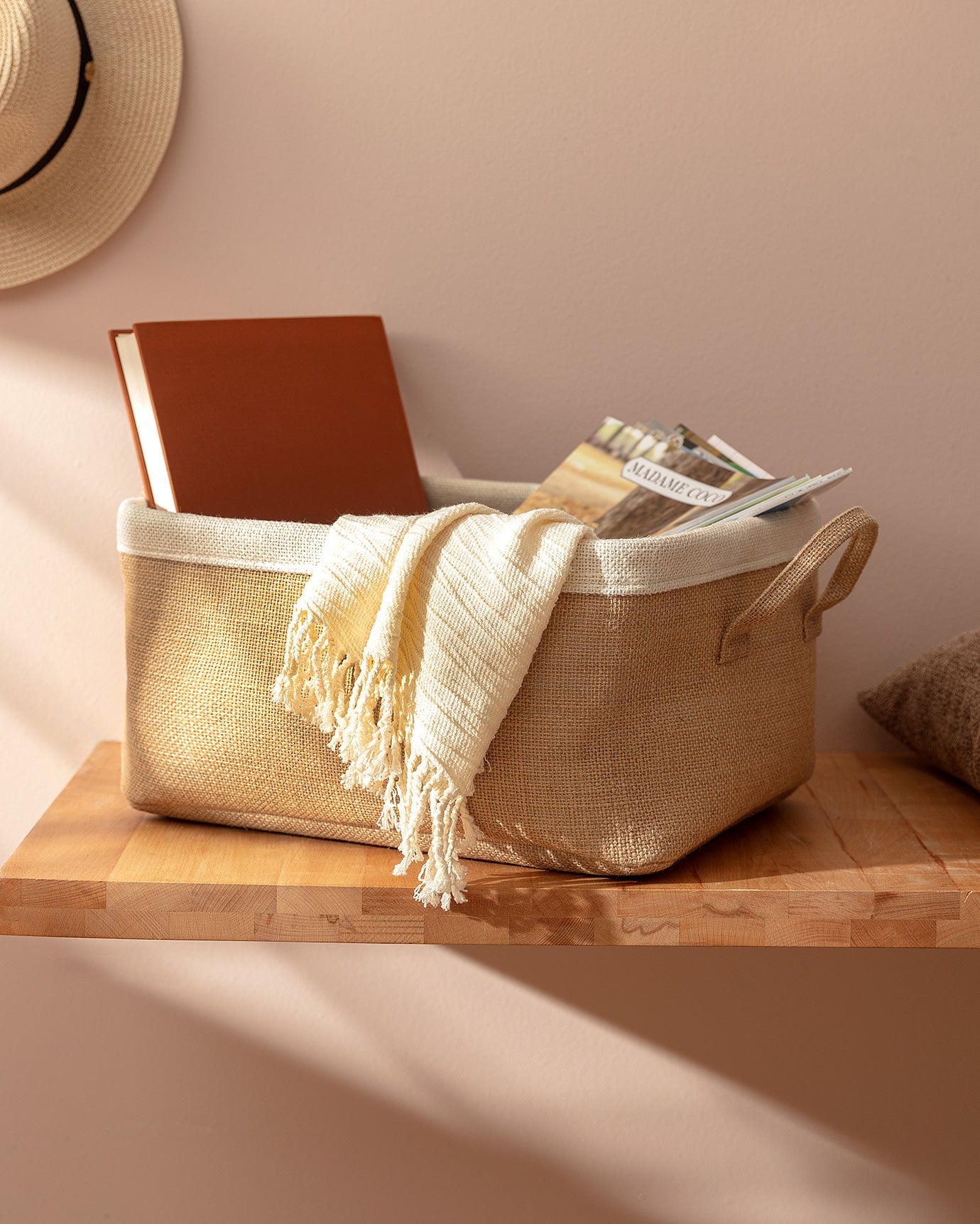 Eva Rectangle Basket - Madame Coco JO