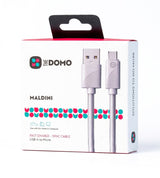 DOMO MALDINI Fast Charge Sync Cable - White