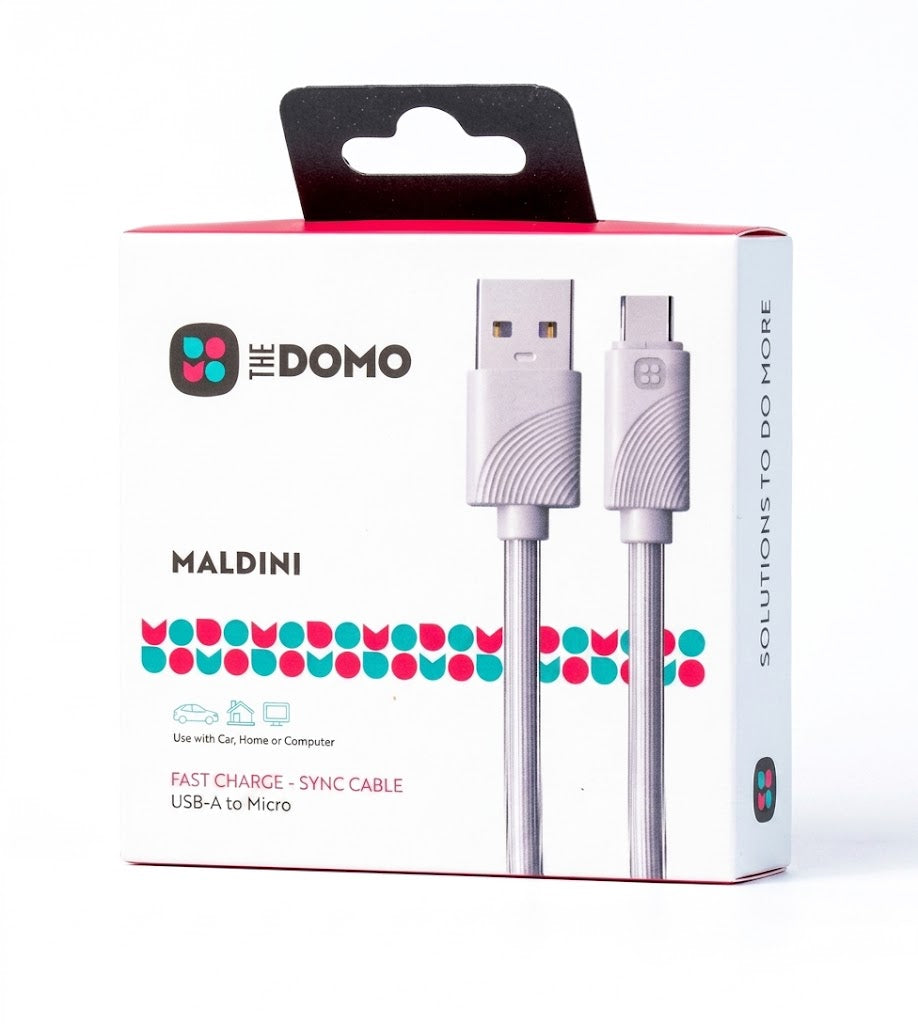 DOMO MALDINI Fast Charge Sync Cable White