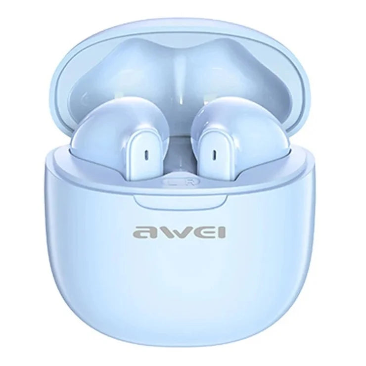 Awei ENC Bluetooth 5.3 Noise Canceling Wireless Earbuds with HD Mic 4 Deep Bass TWS Earbuds