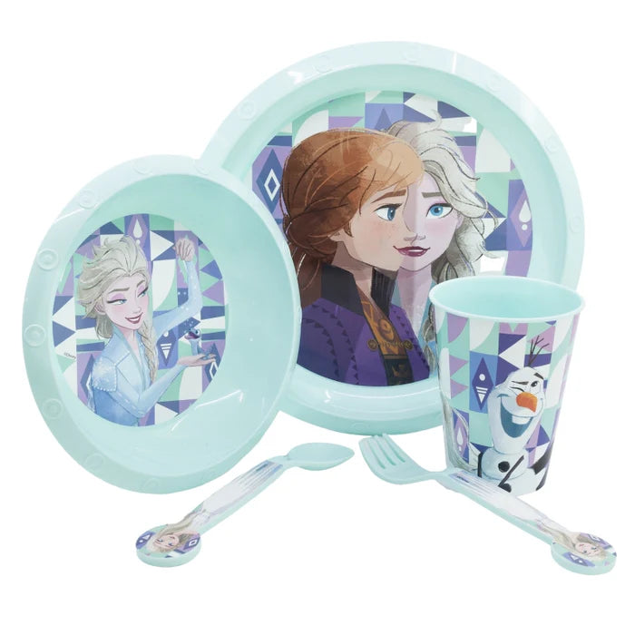 Stor 5 Pcs Frozen Cutlery Set - Magical and Kid-Friendly