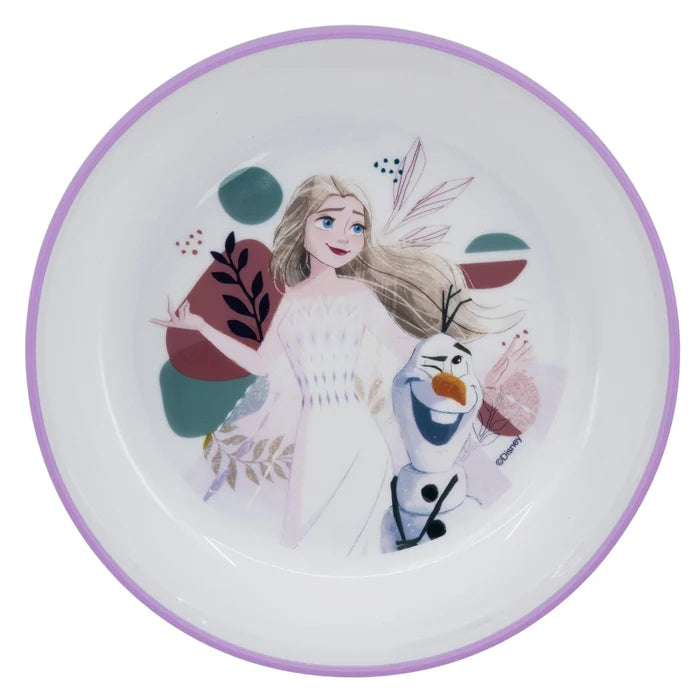 STOR Non-Slip Bicolor Premium Bowl - Frozen Design